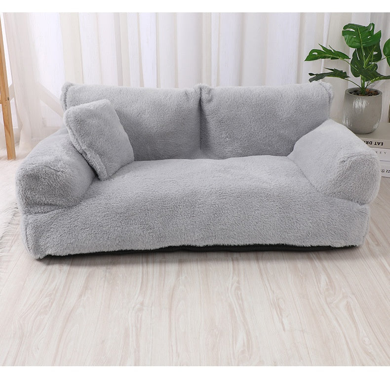 Plush Sofa Nest Bed for dogs