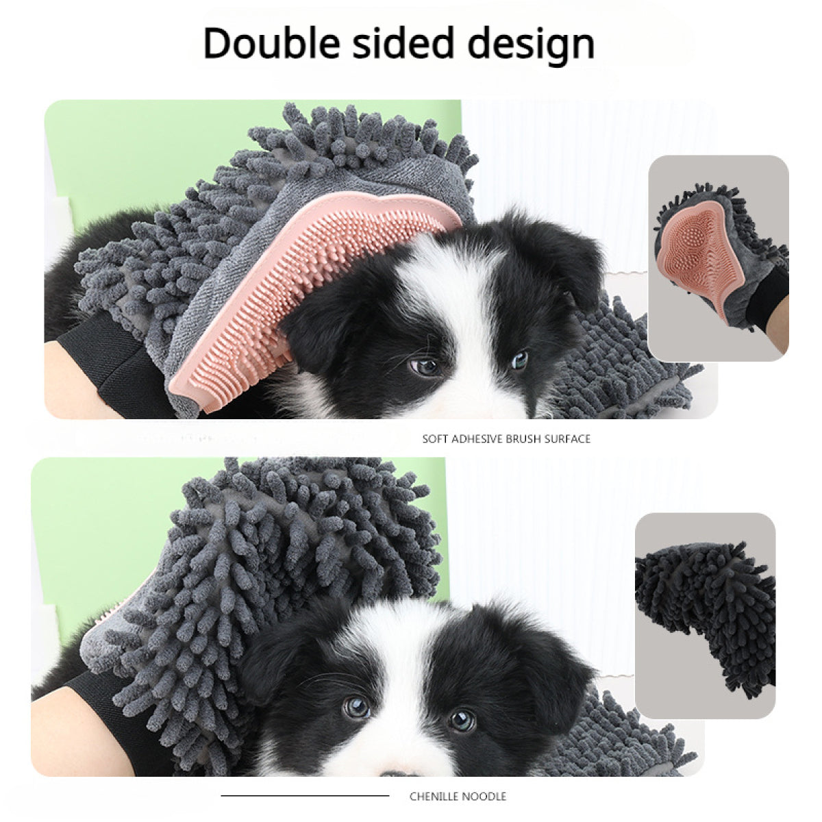Deshedding Grooming Glove detail
