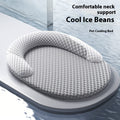 Oval Ice Silk Cooling Bed