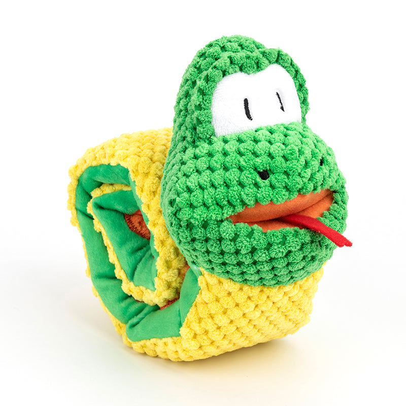 Snuffle Snake Enrichment Toy with hidden squeakers
