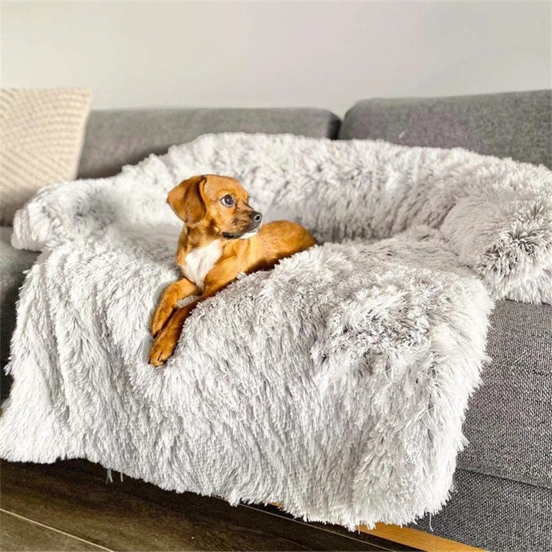 Deep Pile Plush Comfort Bed for dogs