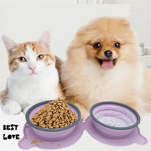 Foldable Travel Feeding Bowls